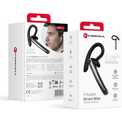 Forcell Orion Slim Ακουστικό Bluetooth In Ear Black