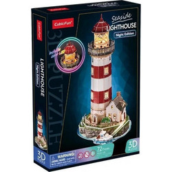 Puzzle CubicFun Lighthouse 72 Κομμάτια
