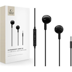 Tech-Protect Mini UltraBoost Core G4 Handsfree In-Ear 3.5mm Black