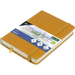 Kangaro Ochre Sketchbook A6 140gr/m² 160 Κρεμ Φύλλα
