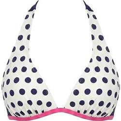 Marko Hasanna Bikini Top Τριγωνάκι με Ενίσχυση Λευκό M-809