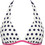 Marko Hasanna Bikini Top Τριγωνάκι με Ενίσχυση Λευκό M-809