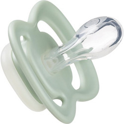 B.Box Glow Ορθοδοντικές Πιπίλες Σιλικόνης Νυκτός 6-12m Πράσινη Μπλε 2τμχ