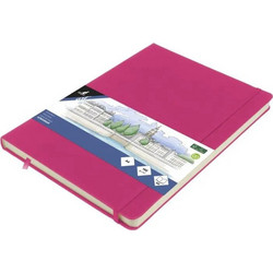 Kangaro Hot Pink Sketchbook A4 140gr/m² 160 Κρεμ Φύλλα