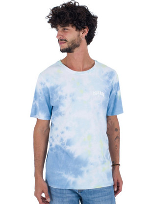 Hurley TIE Dye Ανδρικό Αθλητικό T-Shirt Μπλε MTS0036450-H4025