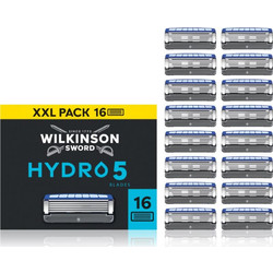 Wilkinson Sword Hydro5 Skin Protection Regular Ανταλλακτικά Ξυραφάκια με 5 Λεπίδες & Λιπαντική Ταινία 16τμχ
