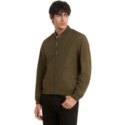 Michael Kors Ανδρικό Μπουφάν Χειμωνιάτικο Bomber Χακί MC28288-310