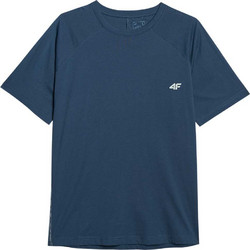 4F Ανδρικό Αθλητικό T-Shirt Πετρόλ 4FWAW25TTSHM2373-32S