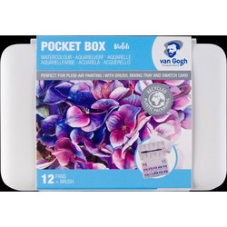 Royal Talens Van Gogh Pinks & Violets Σετ Νερομπογιές με Πινέλο 12 Χρώματα 20808642