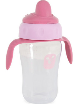 Cangaroo Εκπαιδευτικό Ποτηράκι 6m+ Pink 270ml