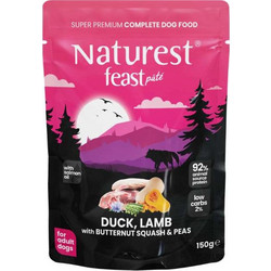 Pet Interest Naturest Feast Adult with Duck, Lamb & Butternut Squash 150gr