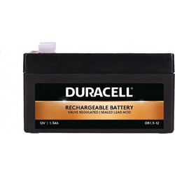 Duracell DR1.3-12 Μπαταρία Vrla 12V 1.3Ah