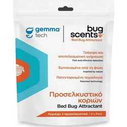 Gemma BugScents Sentry Pro Προσελκυστικό Ανίχνευσης Κοριών 4τμχ G19155-4Τ