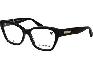 Longchamp LO2742L 001 Γυναικείος Σκελετός Γυαλιών Οράσεως Κοκάλινος Μαύρος