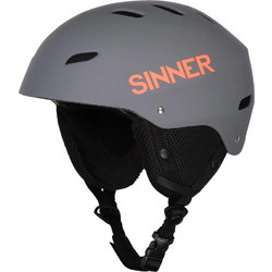 Sinner Bingham Κράνος Σκι & Snowboard Γκρι Πορτοκαλί