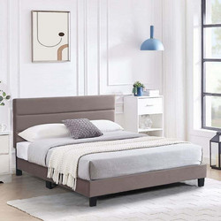 Woodwell Primo Κρεβάτι Υπέρδιπλο Υφασμάτινο 160x200cm Ε8805,31