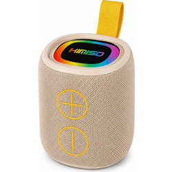 Kimiso KMS-350 Αδιάβροχο Ηχείο Bluetooth 1W με Ραδιόφωνο Μπεζ
