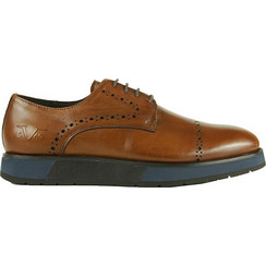 Versace 19V69 Ανδρικά Σκαρπίνια Derby Δερμάτινα Ταμπά YOFY513-0602