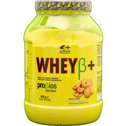 4+ Nutrition Wheyβ+ Butter Cookies Πρωτεΐνη Ορού Γάλακτος Χωρίς Γλουτένη 900gr