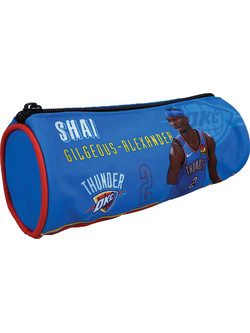 Back Me UP NBA Shai Gilgeous-Alexander Κασετίνα Βαρελάκι Μπλε 378-14140