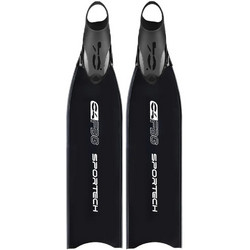 C4 Sportech Silicone Βατραχοπέδιλα Κατάδυσης Black