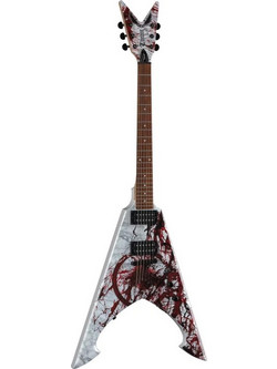 Dean Michael Amott Tyrant Ηλεκτρική Κιθάρα V Style με Μαγνήτες HH Splatter