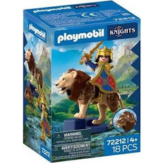 Playmobil Knights Χρυσός Ιππότης με Λιοντάρι για 4+ Ετών 72212
