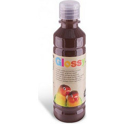 Primo Extra Glossy Burnt Sienna Ακρυλικό Χρώμα Ζωγραφικής 250ml