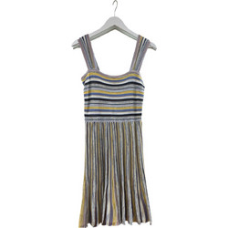 Missoni Mini Καλοκαιρινό Καθημερινό Φόρεμα Μεταξωτό Μπεζ 4DA9A2M5-MM1462