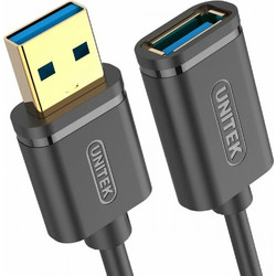 Unitek Y-C4030GBK Καλώδιο USB-A Male 3.0 to USB-A Female 3m Black