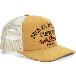 Deus Ex Machina Ανδρικό Καπέλο Jockey με Δίχτυ Snapback Υφασμάτινο Πορτοκαλί D263MHA331-RTY