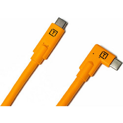 Tether Tools CUC31R-ORG Angle 90° USB-C to USB-C 9.4m Orange