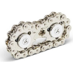 Oneforfun Chain Fidget Spinner Ασημί