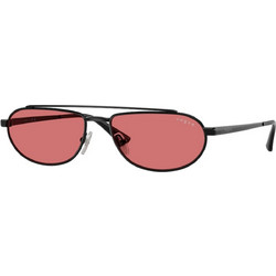 Vogue VO4371S 35275 Ανδρικά Γυαλιά Ηλίου Aviator Μεταλλικά Μαύρα με Ροζ Φακό