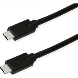 Roline 11.44.9072 USB-C to USB-C 2.6m Black