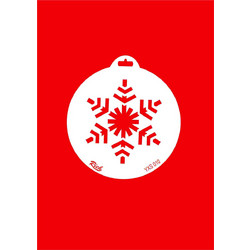 Rich Στένσιλ Σχέδια Christmas 13x14cm 010