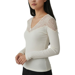 Hanro Γυναικείο Χειμερινό Top Λευκό 079241-0120