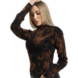 Karl Kani Γυναικείο Χειμερινό Top Ριπ Καφέ KW224-018-1