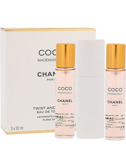 Chanel Coco Mademoiselle Twist & Spray Eau de Toilette Refill 3x20ml