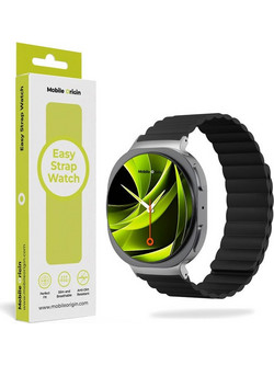 Mobile Origin Magnetic Λουράκι Σιλικόνης Black (Samsung Galaxy Watch 8 / 8 Classic)