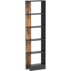 HOMCOM Βιβλιοθήκη 45x21x170cm 833-803V00RB