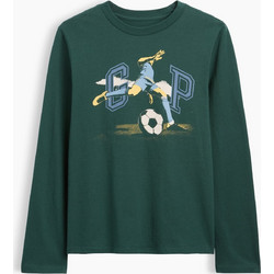 Gap Παιδικό T-Shirt Μακρυμάνικο Πράσινο 915232004