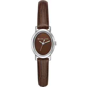 Michael Kors Maude Γυναικείο Ρολόι με Καφέ Δερμάτινο Λουράκι MK7635 Michael Kors Maude Γυναικείο Ρολόι με Καφέ Δερμάτινο Λουράκι MK7635
