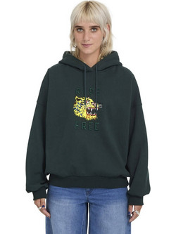 Volcom Ozzy II Γυναικείο Φούτερ με Κουκούλα Κυπαρισσί B4132605-SCB