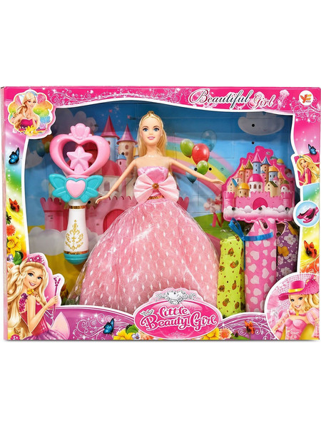 ToyMarkt Little Beautiful Girl Κούκλα Πριγκίπισσα