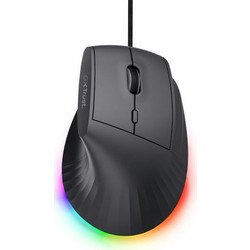 Trust GXT 145 Rexxa Ενσύρματο Ποντίκι Vertical Black