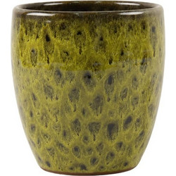 Iliadis Drip Glaze Κασπώ Εσωτερικού Χώρου Πήλινο Λαδί 15.5x15.5cm 95180