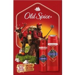 Old Spice Captain Outdoor Explorer Shower Gel 250ml + Deodorant Spray 150ml