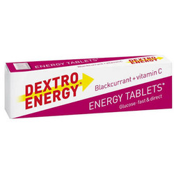 Dextro Energy Blackcurrant & Vitamin C 14 Ταμπλέτες