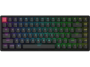 Keychron K2 QMK v3 Ασύρματο Μηχανικό Gaming Πληκτρολόγιο 65% με Keychron Super Brown Διακόπτες RGB Black